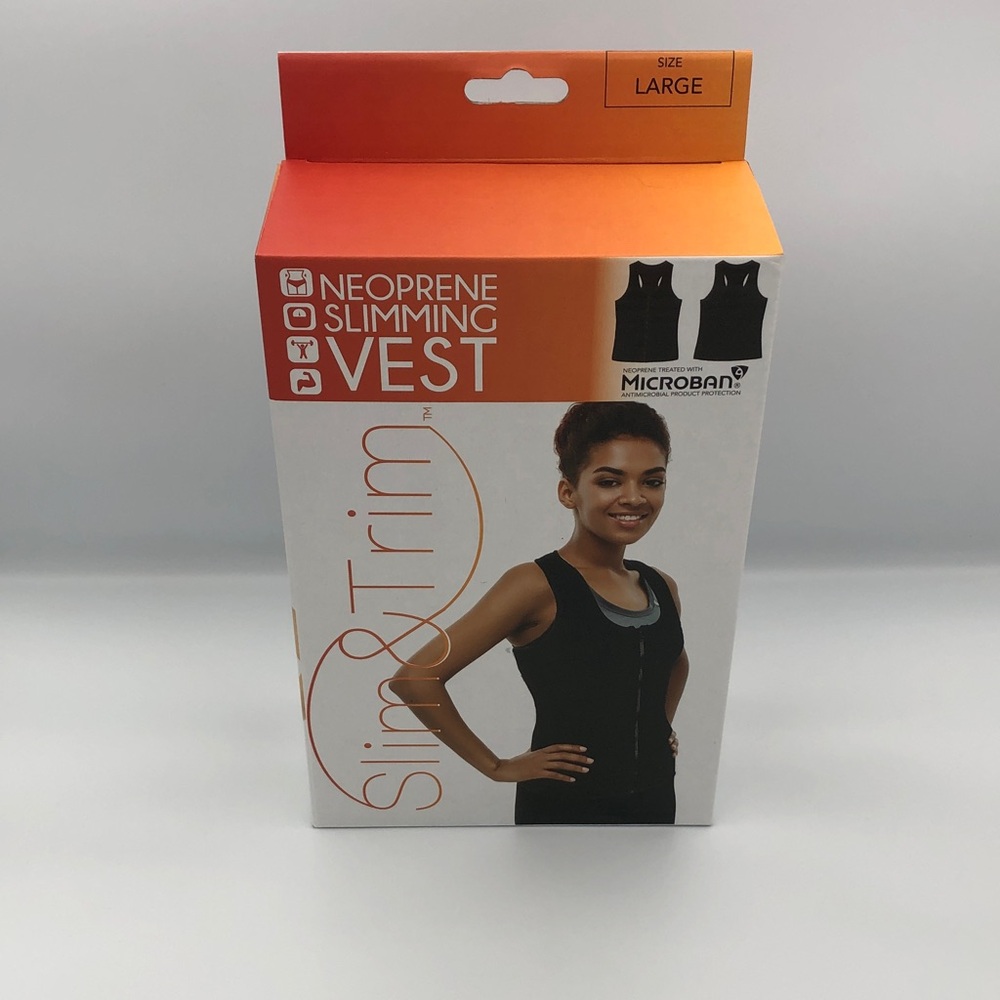 Neoprene Slimming Vest - Large by Slim & Trim New